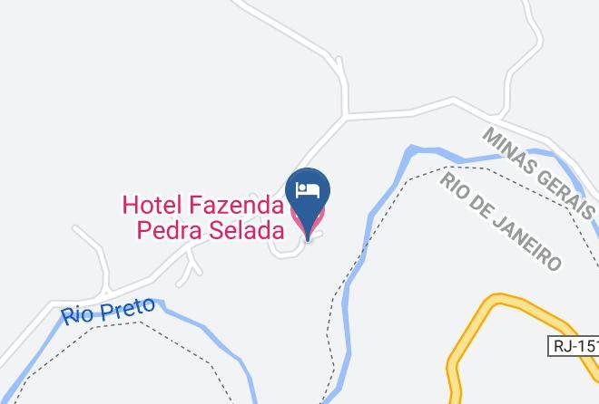 Bocaina De Minas - Hotel Fazenda Pedra Selada Maps