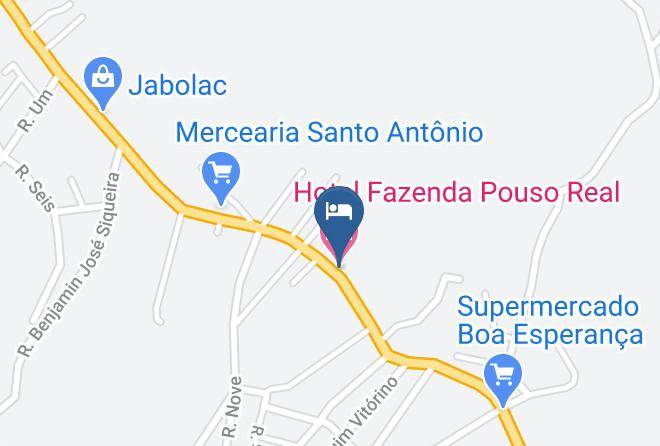 Jaboticatubas - Hotel Fazenda Pouso Real Maps