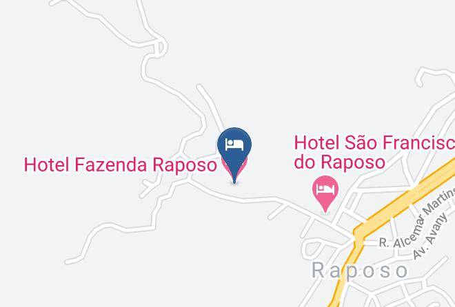Itaperuna - Hotel Fazenda Raposo Maps