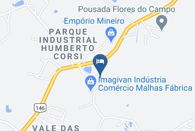 Aguas De Lindoia - Hotel Fazenda Recanto Paraiso Maps