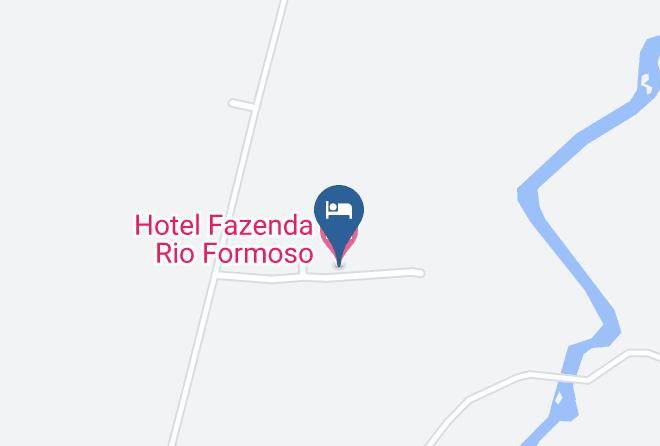 Hotel Fazenda Rio Formoso Map