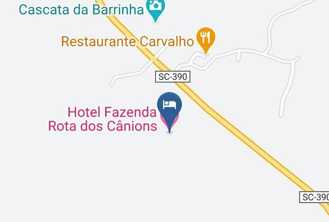 Bom Jardim Da Serra - Hotel Fazenda Rota Dos Canions Maps