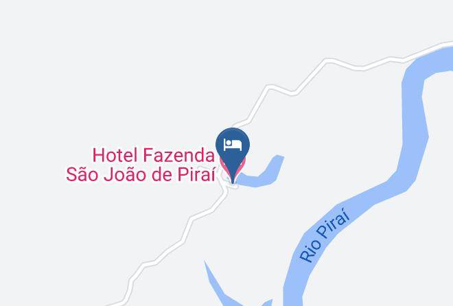 Pirai - Hotel Fazenda Sao Joao De Pirai Maps