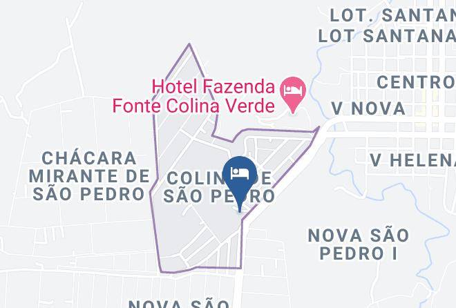 Sao Pedro - Hotel Fazenda Sao Joao Maps
