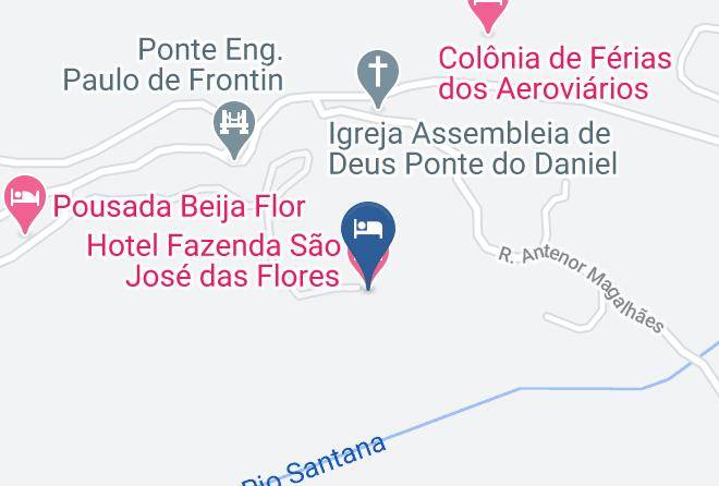 Miguel Pereira - Hotel Fazenda Sao Jose Das Flores Maps