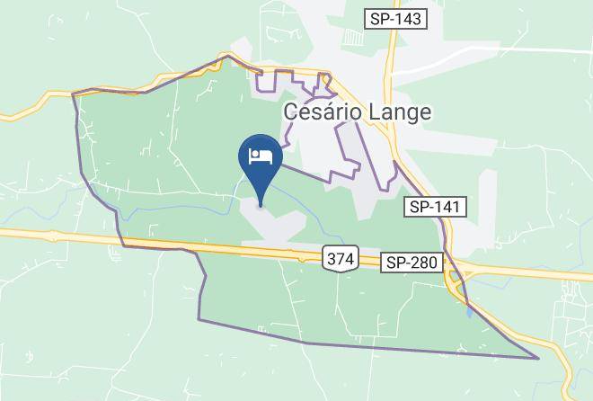 Cesario Lange - Hotel Fazenda Sitio Castelinho Maps