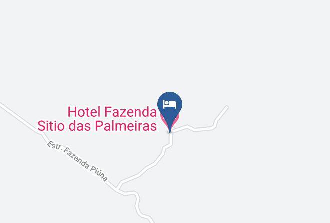 Pirai - Hotel Fazenda Sitio Das Palmeiras Maps