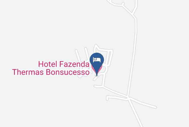 Hotel Fazenda Thermas Bonsucesso Mapa
 - Goias - Jatai