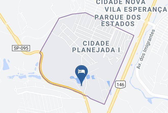 Braganca Paulista - Hotel Fazenda Tio Nicola Maps