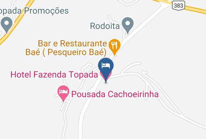 Baependi - Hotel Fazenda Topada Maps