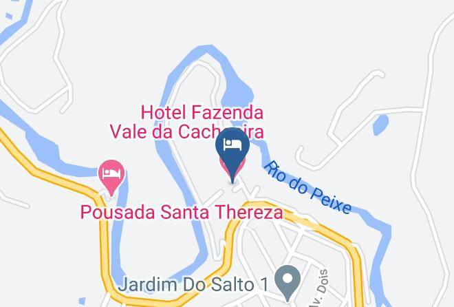 Serra Negra - Hotel Fazenda Vale Da Cachoeira Maps