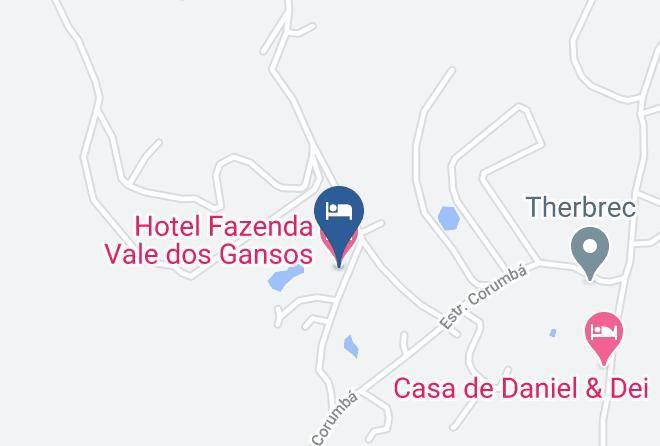 Mairipora - Hotel Fazenda Vale Dos Gansos Maps