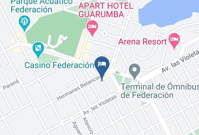Federacion - Hotel Federasol Maps