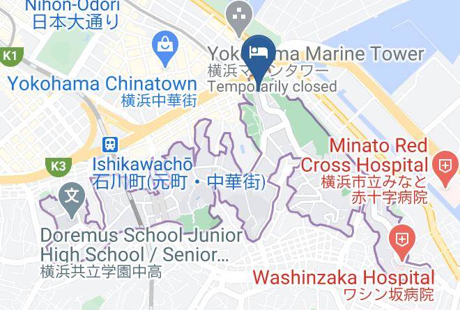 Yokohama City Naka Ward - Hotel Feel Maps