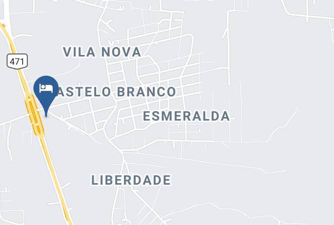 Santa Cruz Do Sul - Hotel Feldmann Maps