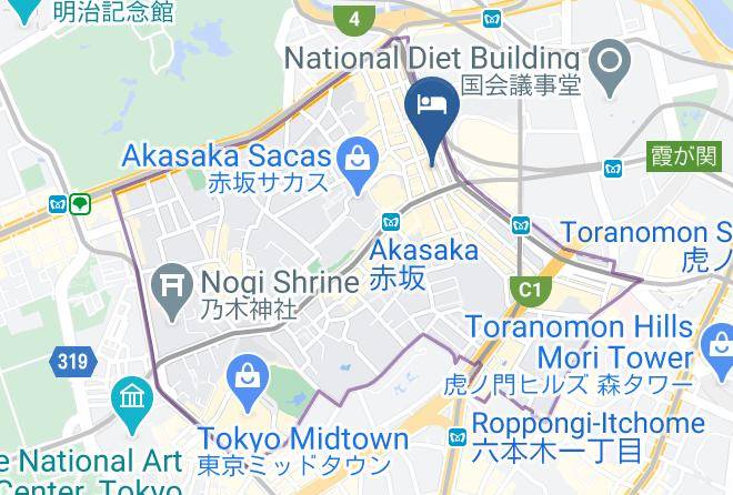 Minato Ward - Hotel Felice Akasaka Maps