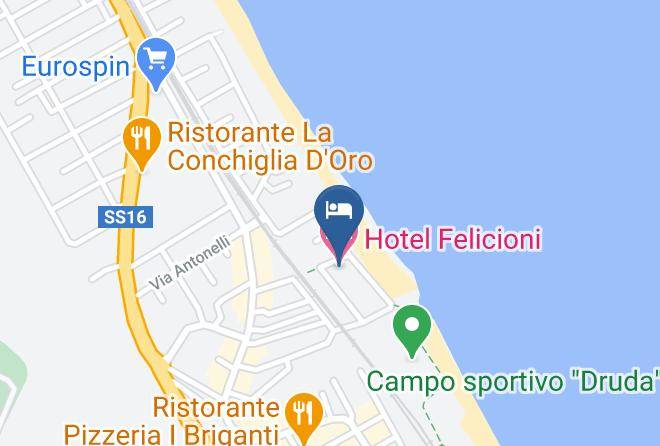 Teramo - Hotel Felicioni Maps