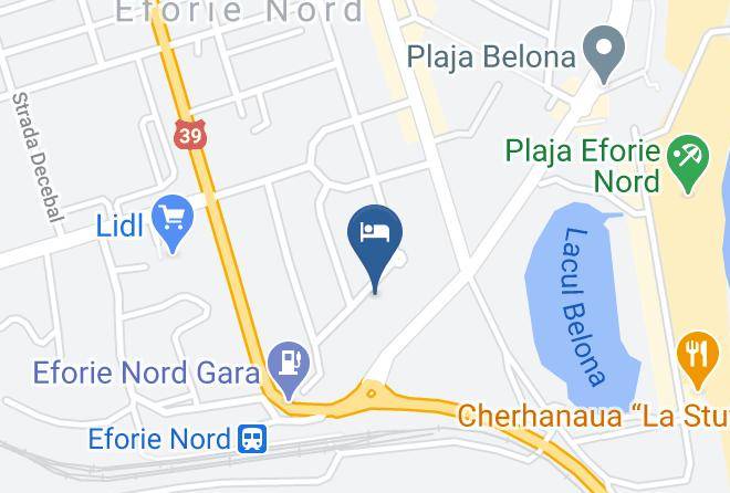 Eforie - Hotel Felix Maps