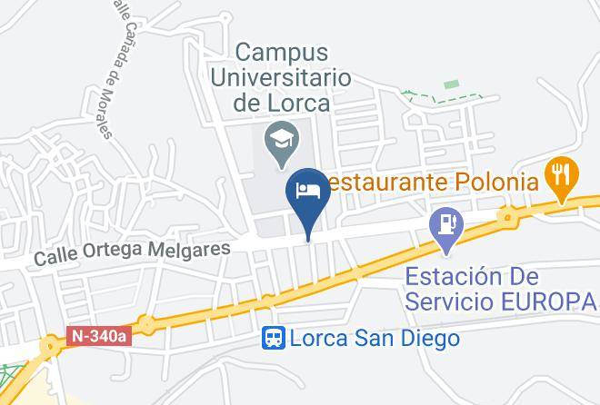 Murcia - Hotel Felix Maps