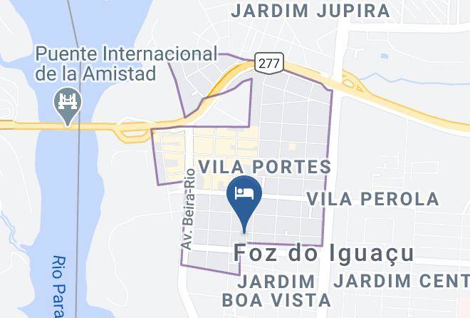 Foz Do Iguacu - Hotel Fenice Maps