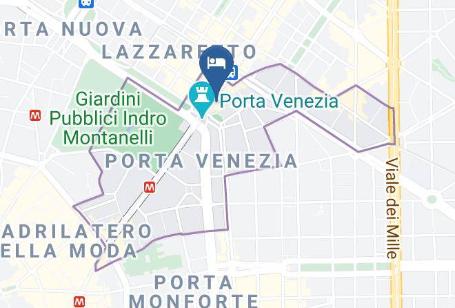 Milan - Hotel Fenice Maps