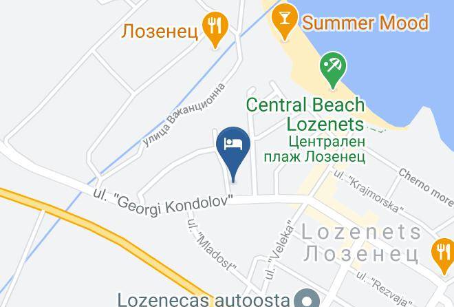 Tsarevo - Hotel Feniks Maps