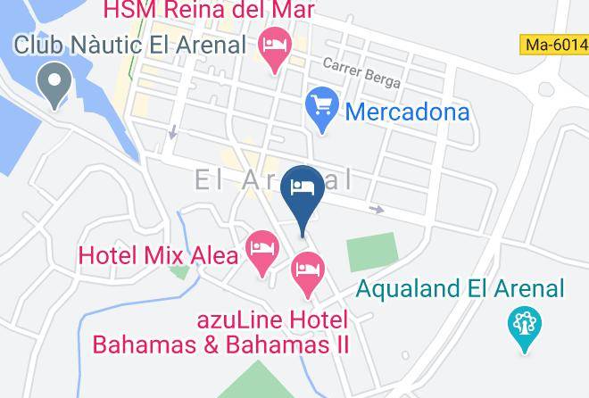 Hotel Fenix Map