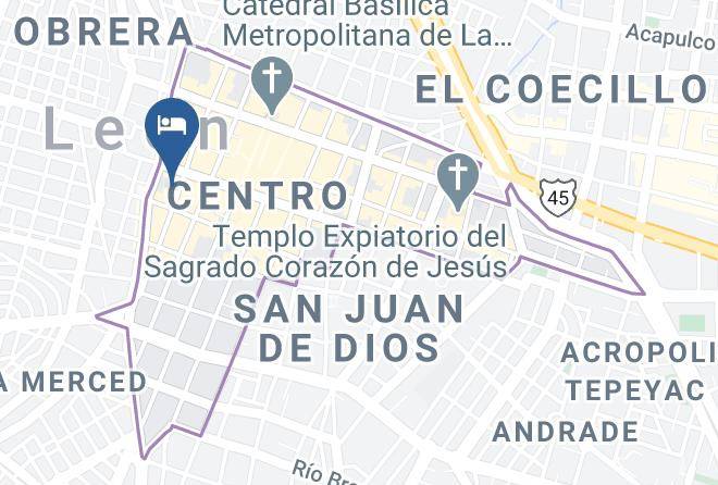 Leon - Hotel Fenix Maps