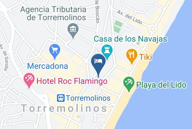 Hotel Fenix Torremolinos Map