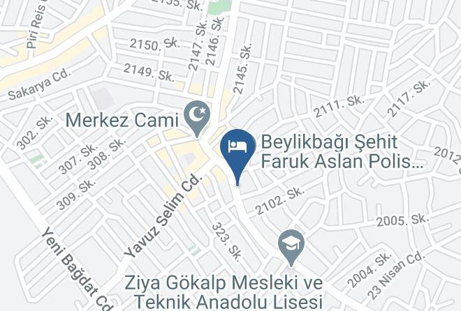 Gebze - Hotel Ferah Maps