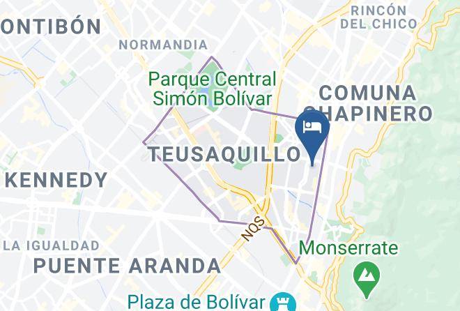 Bogota - Hotel Feria Real Maps