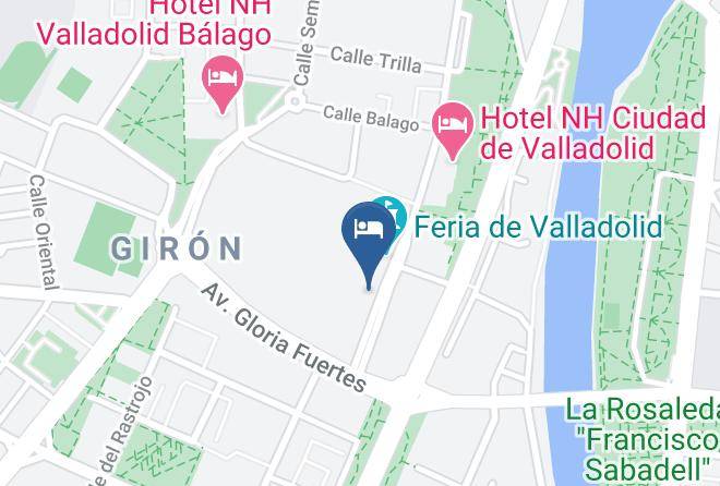 Valladolid - Hotel Feria Maps