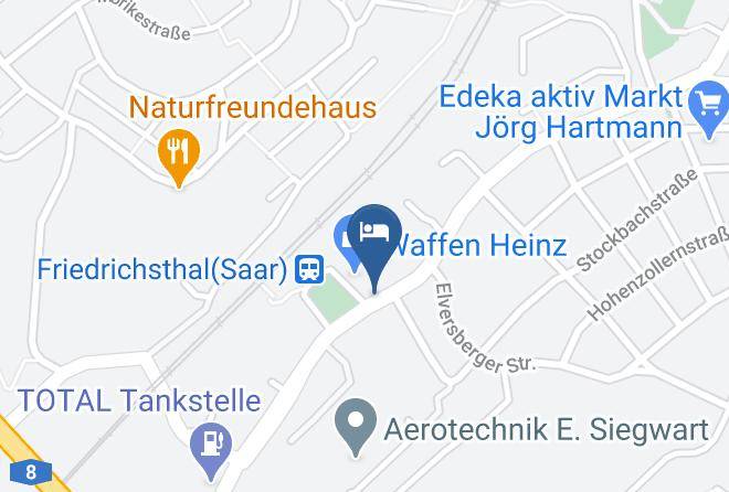 Saarbrucken - Hotel & Ferienwohnungen Regenbogen Maps