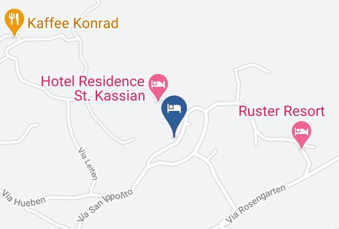 Bolzano - Hotel Ferienwohnungen Thalguter Maps
