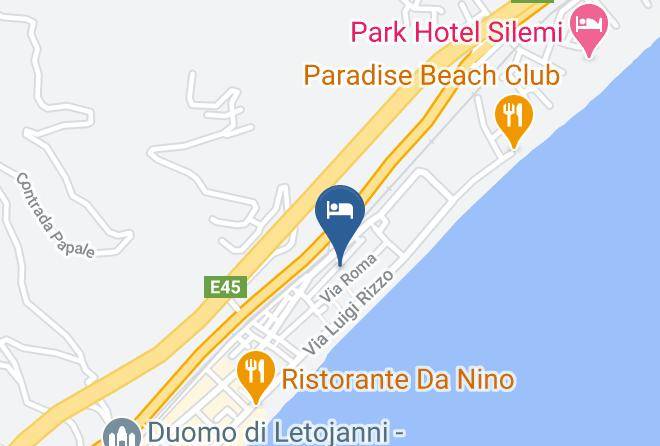 Messina - Hotel Fernanda Maps