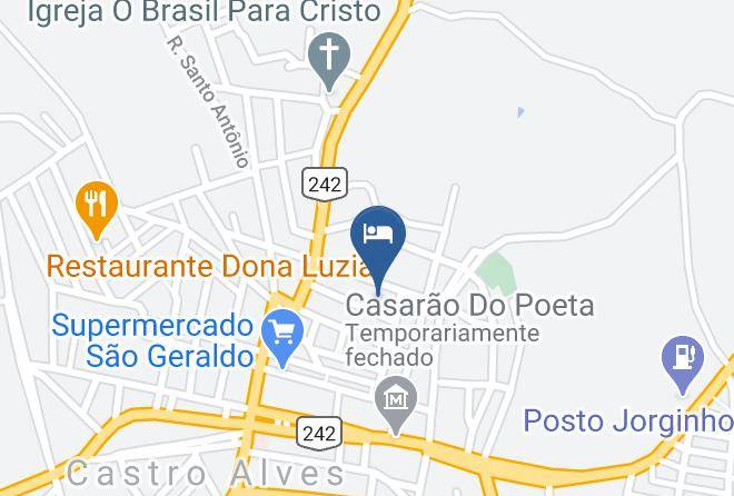 Castro Alves - Hotel Fernandes Maps