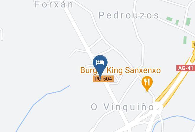 Pontevedra - Hotel Fernandez Maps