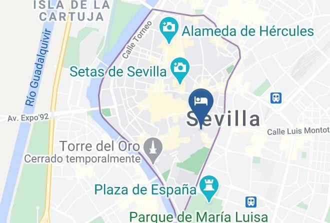 Seville - Hotel Fernando Iii Maps