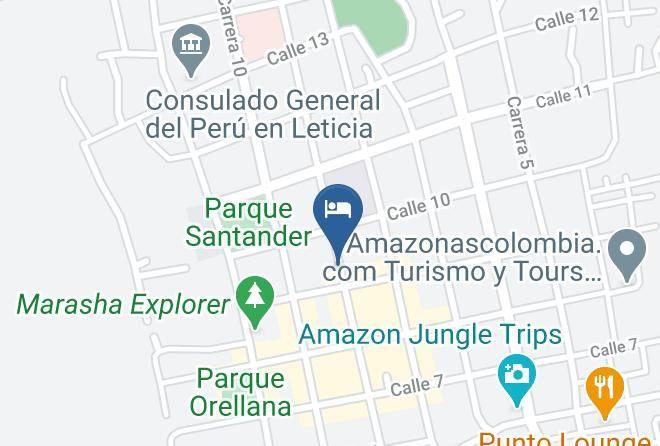 Leticia - Hotel Fernando Real Maps