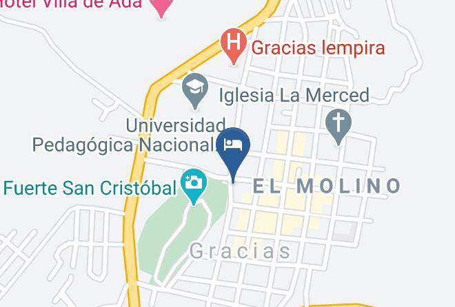 Gracias - Hotel Fernando's Maps