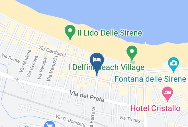 Rimini - Hotel Ferrara Maps