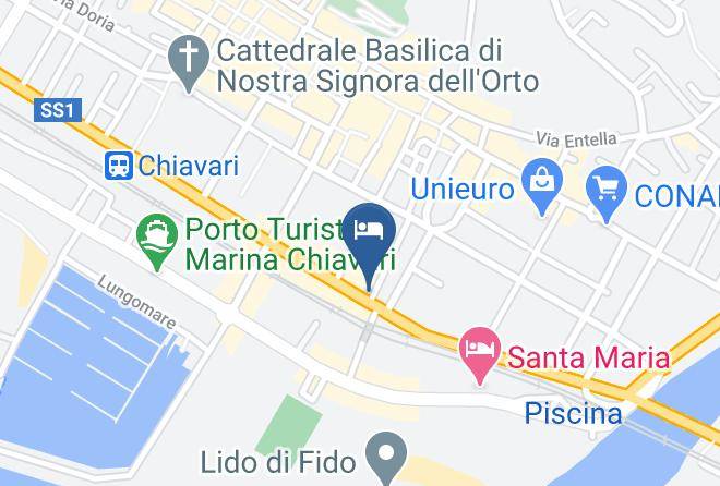 Genoa - Hotel Ferrari Maps