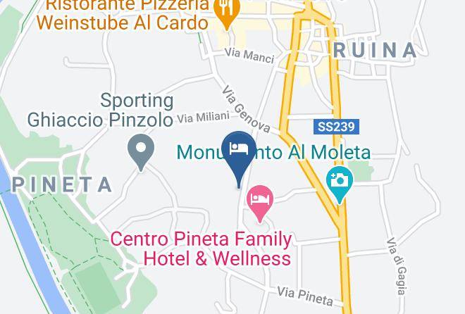 Trento - Hotel Ferrari Pinzolo Maps
