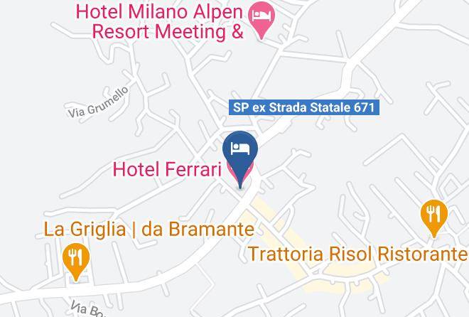 Bergamo - Hotel Ferrari Maps