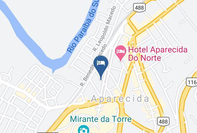 Aparecida - Hotel Ferreira Maps