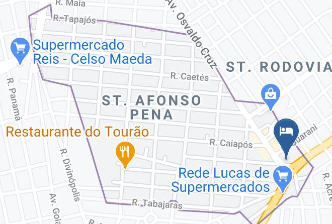 Itumbiara - Hotel Ferreira Maps