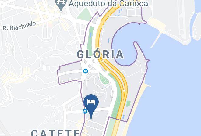 Rio De Janeiro Flamengo - Hotel Ferreira Viana Maps