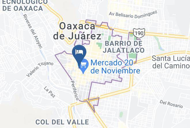 Oaxaca De Juarez - Hotel Ferri Maps