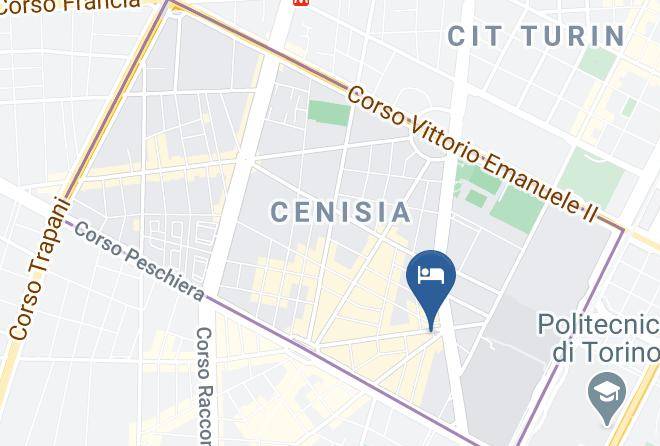 Turin - Hotel Ferrucci Srl Unipersonale Maps