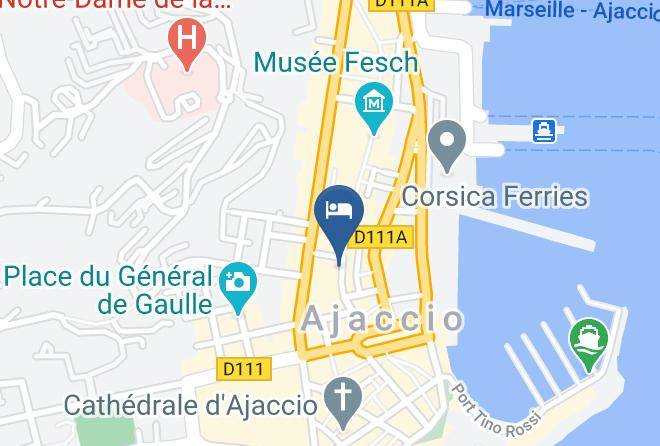 Southernsica - Hotel Fesch Maps